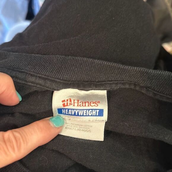 Led Zeppelin Vintage 00s United States Of America 1977 Remake 2007 Hanes L Large - Picture 4 of 7